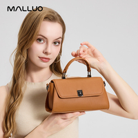 Tas Mini Persegi Wanita Kulit Asli Togo Mewah Baru Tas Selempang Bahu Tunggal Tas Tangan Wanita Kulit Sapi Lapisan Atas