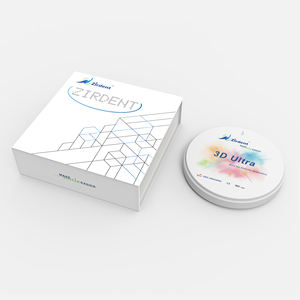 Zirdent professionale esportazione materiale multistrato estetica anteriore 49% traslucenza disco <span class=keywords><strong>Cerec</strong></span> <span class=keywords><strong>Zirconia</strong></span> Block - Product Image 2