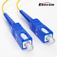 Câble de raccordement optique à fibre monomode 3,0 mm SC FC ST APC UPC G652D G657A avec gaine LSZH
