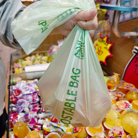 Composteerbare productenzakken op rol, Star Seal biologisch afbreekbare productenzakken op rol voor fruit en groenten