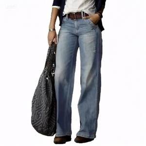 <span class=keywords><strong>กางเกง</strong></span><span class=keywords><strong>ยีน</strong></span><span class=keywords><strong>ส์</strong></span>ขากว้างสำหรับผู้หญิงสีพื้นผ้ายีน<span class=keywords><strong>ส์</strong></span>ขนาดพิเศษ<span class=keywords><strong>กางเกง</strong></span><span class=keywords><strong>ยีน</strong></span><span class=keywords><strong>ส์</strong></span>ขากว้างลำลองแฟชั่นย้อนยุคยุโรปอเมริกัน - Product Image 1