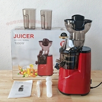 Hete Verkopende Juicer Afzuigmachine Oranje Juicer Trage Koude Pers Juicer Compact Formaat Lager Geluid Grote Mond