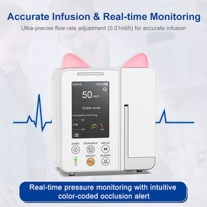 Pompe à perfusion portable VET-FP6 Derry Medical Veterinary Equipment pour l'administration de liquides intraveineux en clinique vétérinaire et hôpital pour animaux - Product Image 4