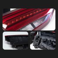 Conjunto de Luces Traseras LED para Audi A3 Sedán 12V 2013-2019, Luz Trasera de Freno con Intermitentes Dinámicos