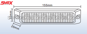 IP67 Estroboscopica <span class=keywords><strong>Con</strong></span> Đèn <span class=keywords><strong>Led</strong></span> Nhấp Nháy Cảnh Báo 6 Đèn <span class=keywords><strong>Led</strong></span> Nhấp Nháy Cho Xe Tải Đèn Nhấp Nháy 12V 24V - Product Image 2