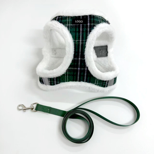 Arnés y Correa para Perro de Lujo, Transpirable, de Felpa, de Poliéster Lavable, Ajustable y Duradero, Venta al Por Mayor - Product Image 3