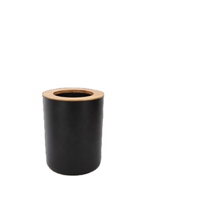 Healthy green natural bamboo garden compost bin waste recycling bin food trash bin