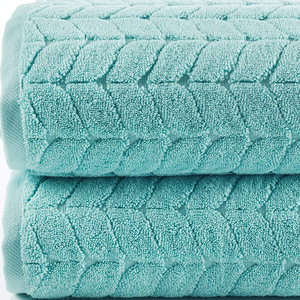 Bộ Khăn Tắm Sang Trọng 100% Cotton Hữu Cơ 600 Gsm Khăn Spa Bền Khăn Tắm - Product Image 1