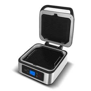 Grill Panini Press Led Touch Screen Hotpot elettrico senza fumo e Bbq Bruno Grill Steak Master Grill padelle elettriche - Product Image 3