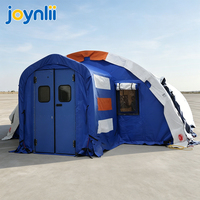 Tente médicale modulaire gonflable personnalisée pour les secours en cas de catastrophe, camp de malades, hôpital de campagne