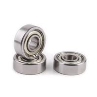 Roulement à billes miniature à faible bruit à grande vitesse 605 5x14x5mm pour planche à roulettes, robot, imprimante 3D