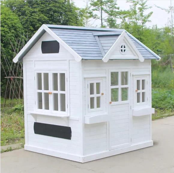 Eco-friendly Prefab Wooden Playhouses for Kids Outdoor Fun