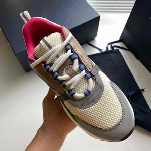 Luxus Designer Echt leder B22 Sneakers B30 Wanderschuhe Mesh Futter Atmungsaktiv Anti-Rutsch-Höhe Zunehmend - Product Image 3
