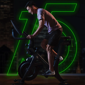 Sepeda Statis Xburn Music Wheel M5 untuk Latihan Bersepeda Indoor, Terbuat dari Logam, untuk Olahraga di Dalam Ruangan - Product Image 2