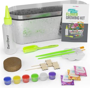Kit <span class=keywords><strong>de</strong></span> culture <span class=keywords><strong>de</strong></span> fleurs et <span class=keywords><strong>de</strong></span> plantes personnalisé - Design nature pour enfants <span class=keywords><strong>de</strong></span> 5 à 12 ans - Projets <span class=keywords><strong>de</strong></span> jardinage et d'art - Cadeau d'anniversaire unisexe - Product Image 6