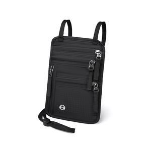 Bolsa de Cuello para Viaje con Bloqueo RFID, Porta Pasaportes Oculto, Cartera Ligera y Delgada para Hombres y Mujeres, Organizador de Documentos de Viaje - Product Image 5
