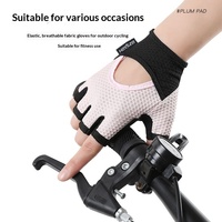 Gants de sport demi-doigts antidérapants souples pour hommes et femmes, idéaux pour la musculation, la gym, la cyclisme en extérieur et les activités sportives sans doigts
