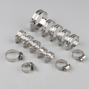 แคลมป์รัดท่อสแตนเลส 304 รุ่น Q676 แบบอเมริกัน ขนาด 6-100 มม. สำหรับท่อแก๊ส พร้อมหูจับ - Product Image 1