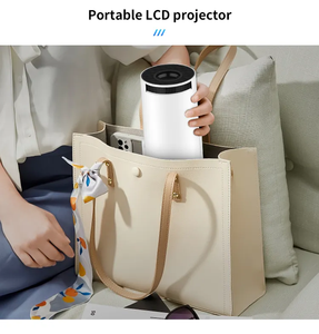 جهاز عرض بيكو صغير محمول مع مصباح LED لعرض المرآة على نفس الشاشة لأضواء الإعلانات - Product Image 3