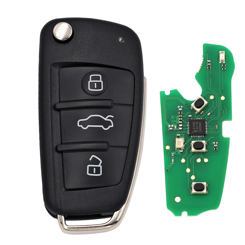 Audi Key Fob Used Audi S4/A4 Keyless Entry Remote Key Fob Oem 231d Transmitter With New - Foto 3