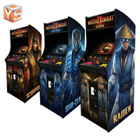 Máquina Arcade Retro Mortal Kombat ZDYS, la Más Vendida, Precio de Fábrica, Vertical, Pantalla LCD de 32'', Gabinete de Juego con Marco Metálico