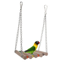 Balancelle pour oiseaux, échelle, pont suspendu, accessoires de cage à oiseaux pour perroquets, jouet pour petits oiseaux, modèle Ez, produit transfrontalier très vendu