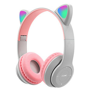 Casque audio MZ-47 en promotion, écouteurs sans fil BT 5.3, les <span class=keywords><strong>meilleurs</strong></span> casques pour filles avec oreilles de chat pour jeux <span class=keywords><strong>mobiles</strong></span> - Product Image 4