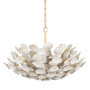 Black - Framed Chandelier with Clear <b>Crystal</b> Rods, Industrial - Glam Style for Hotel Lobbies - Product Image 4