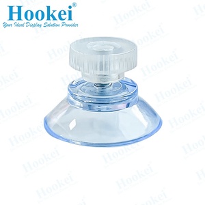 Ventosas de PVC grandes de 40mm, 50mm, 60mm de diámetro, con rosca M4 de 10mm de longitud, para extrusión, corte y exhibición colgante. - Product Image 4