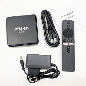 Factory-Sourced M98 M9 Set-Top Box 4K Resolution <strong>Android</strong> 11 <strong>TV</strong> <strong>Player</strong> with Quad Core Processor 5G WiFi 64GB ROM and 8GB RAM - Product Image 1