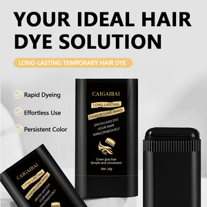 Lápices Correctores de Color para el Cabello a Prueba de Agua, Tinte Temporal Lavable en Crema para Cubrir Canas al Instante - Product Image 5