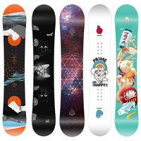 Yutian PRIME Flat Flower Gravé Snowboard pour Débutants All-Region All-Male Female Novices Wood Freestyle Sport pour le Ski