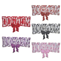 Patch brodé GOGMAMA à sequins grande taille, plusieurs couleurs, pour vêtements, sacs et jeans