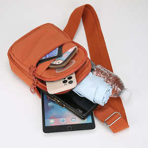 Women's Chest Bag Multi Pockets Water Resistant Nylon Crossbody Bag Everyday Use Summer 2026 - Product Image 3