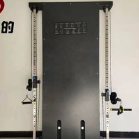 Machine de musculation murale à double face, appareil d'entraînement complet, avec câble de Fitness à l'intérieur