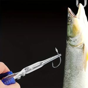 Pinzas para Agarrar Peces, Herramienta de Pesca Multifuncional de Acero Inoxidable, Multiherramienta de Pesca Mejorada para Hombres Amantes de la Pesca - Product Image 5