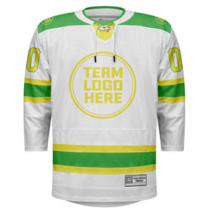 Jersey Hoki Bordir Logo Kustom 100% Poliester Bernapas untuk Dewasa, Latihan, Tali, Layanan OEM, Peregangan Empat Arah, Kustom - Product Image 5