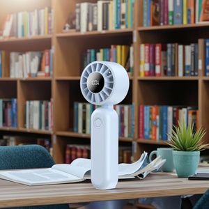 Ventilador Portátil Recargable de 1200mAh, Plegable, de 5 Velocidades, USB, para Uso en Exteriores e Interiores, en Caja, Regalo para Estudiantes - Product Image 4