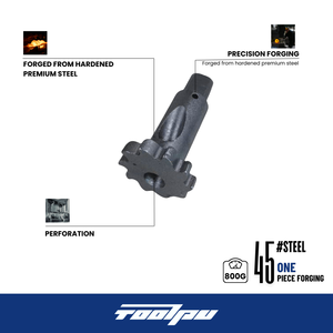 Fabricação de Brocas com Dentes em Bola OEM TOOLPU, Personalizadas e Forjadas - Product Image 4