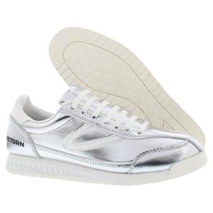 รองเท้าผู้หญิง Tretorn Rawlins Metallic สีเงิน สไตล์ลำลอง - Product Image 4