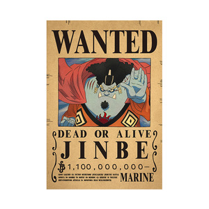 Vente en gros d'affiches murales numériques imprimées de 42*29 cm, <span class=keywords><strong>One</strong></span> <span class=keywords><strong>Piece</strong></span>, Gear 5 <span class=keywords><strong>Luffy</strong></span> Mafia <span class=keywords><strong>Wanted</strong></span> Figure, produit neuf et unique - Product Image 4
