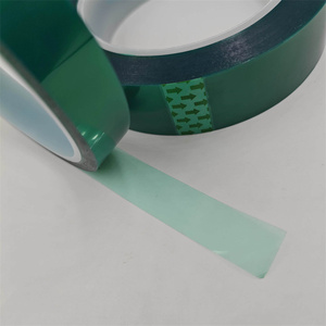 Nhiệt độ cao băng chất lượng cao cinta poliester thăng hoa màu xanh lá cây <span class=keywords><strong>Polyester</strong></span> nhiệt băng cho thăng hoa - Product Image 3