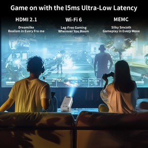 2024 New 720P HD Nhà Mini Xách Tay Trên Máy Chiếu 4K <span class=keywords><strong>Android</strong></span> Thông Minh Bt Wi-Fi Điện Thoại Di Động Không Dây Ust Máy Chiếu - Product Image 3