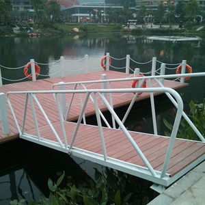 Passerelle marine Pont D'embarquement ponton bateau échelle flotteur bateau - Product Image 4