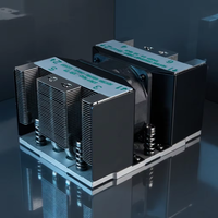 Support et clip en plastique moulé par injection sur mesure pour la gestion thermique des refroidisseurs de processeur de serveur