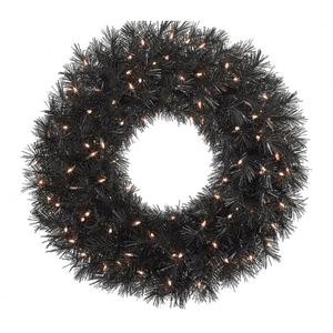 Guirlande de Noël Lumineuse en PVC Noir de 60 cm, 200 Branches, Vente en Gros pour Fabricants - Product Image 1