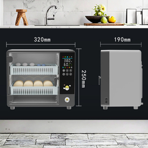 Automatico intelligente Touch a 24 100 di capacità incubatori di uova a rulli di quaglia di pollo macchina da cova per uso domestico AC 220V - Product Image 2