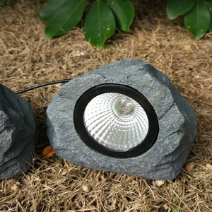 Solar Led Stone Lights Outdoor <b>Garden</b> Pathway Lighting Set With Solar Panel 4 Rock Lights For Lawn Patio Decor - Product Image 2