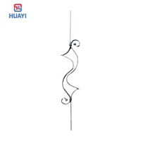 Adornos de Punta de Lanza de Hierro Forjado para Cercas, Enrejados y Puertas, Diseño de Barandillas de Hierro Forjado para Escaleras de Fábrica China