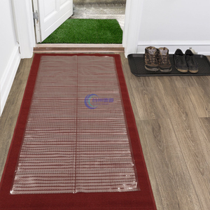 Protecteur de tapis <span class=keywords><strong>en</strong></span> plastique vinyle transparent robuste - Product Image 3